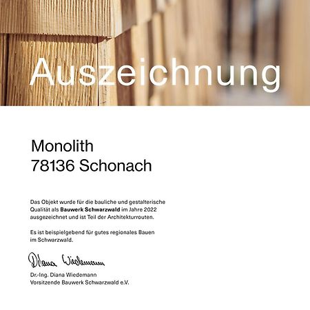 Apartment Monolith Black Forest Schonach im Schwarzwald Eksteriør billede